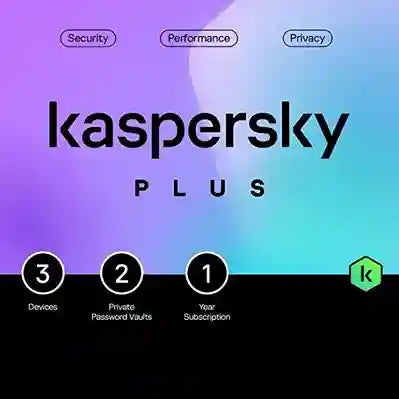 Kaspersky Plus (Previously Internet Security) 3 User - 1 Year