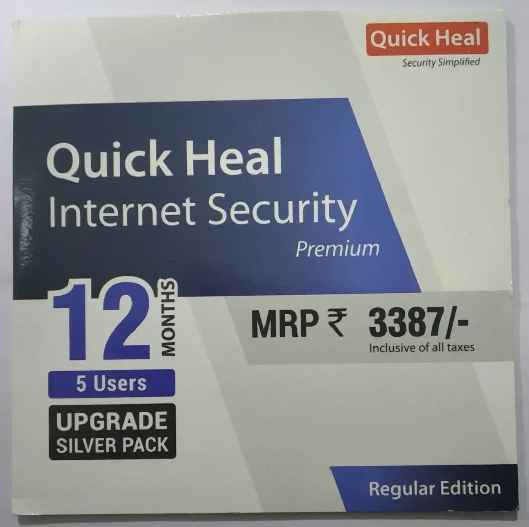 Renew Quick Heal Internet Security 5 User – 1 Year