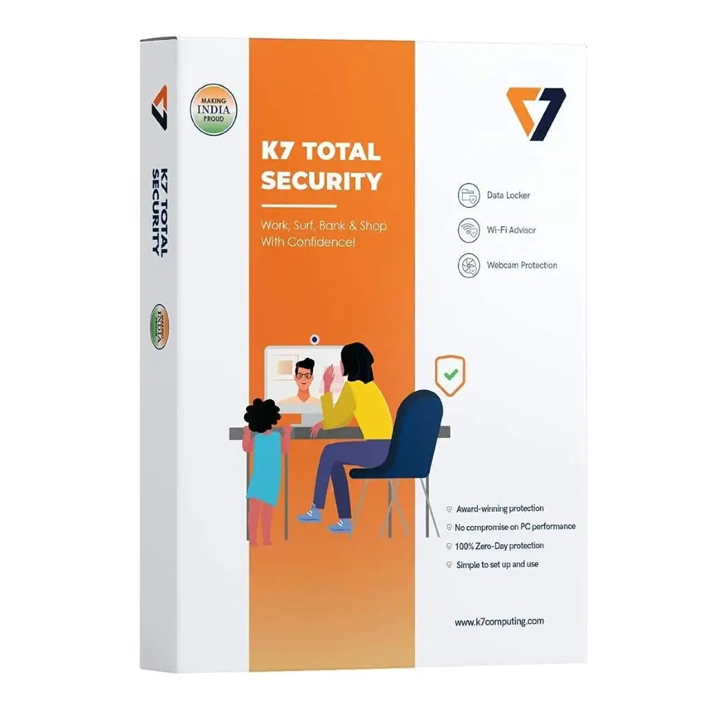 K7 Total Security 1 User – 1 Year