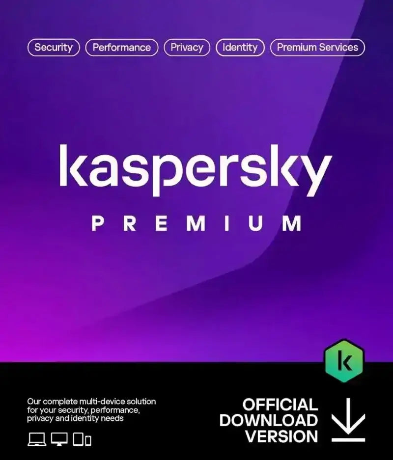 Kaspersky Premium 1 User – 3 Year - Instant Email Delivery