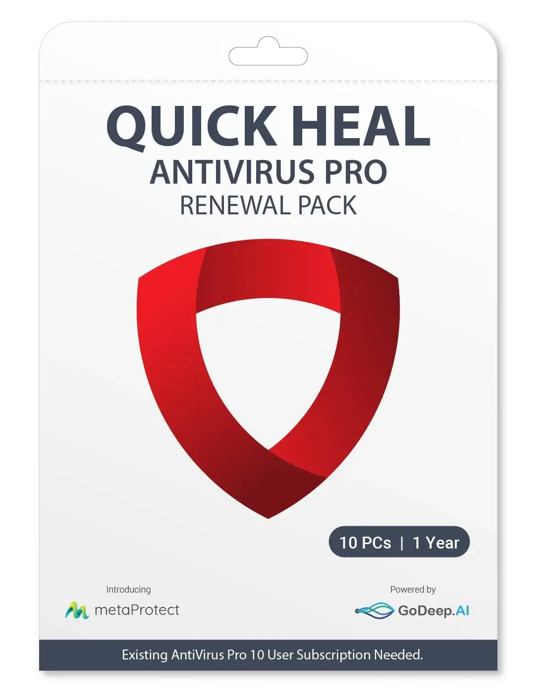 Renew Quick Heal Antivirus Pro 10 User – 1 Year