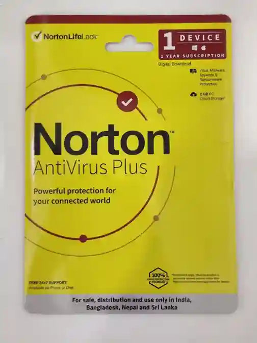 Norton Antivirus Plus 1 User – 1 Year