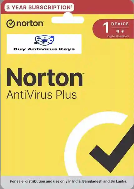 Norton Antivirus Plus 1 User – 3 Year