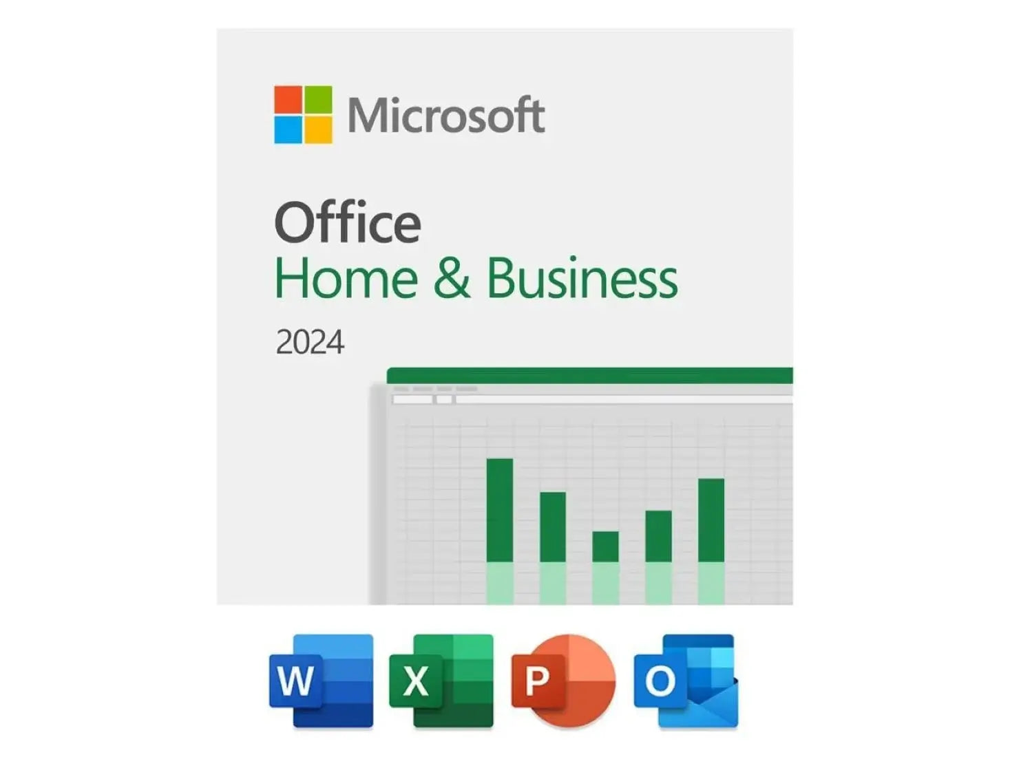 Microsoft Office Home & Business 2024 – Lifetime Validity – 1 PC or Mac - Email delivery