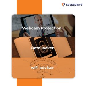 K7, Total Security, 5 User, 1 Year, 5 Separate Keys