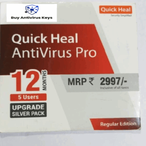 Renew, Quick Heal, Antivirus Pro, 5 PC 1 Year
