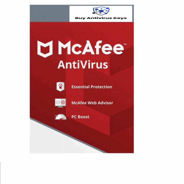 Mcafee, Antivirus, 1 PC, 3 Year