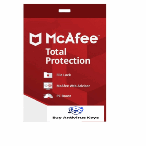 Mcafee, Total Protection, 1 PC, 1 Year
