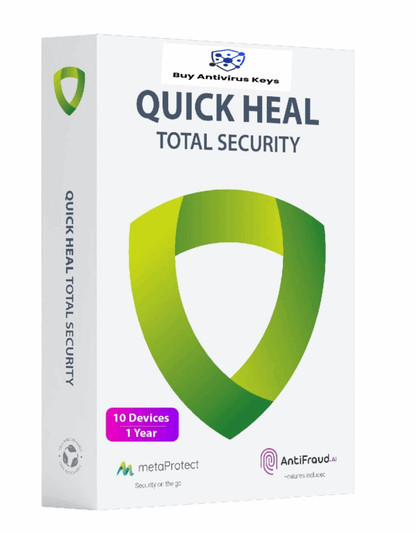 Quick Heal, Total Security, 10 User, 1 Year