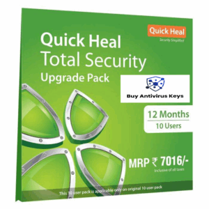 Renewal, Quick Heal Total Security, 10 User, 1 Year