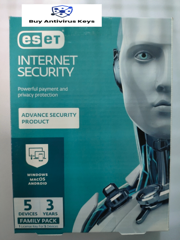 ESet, Internet Security, 5 User 3 Year, Single Key