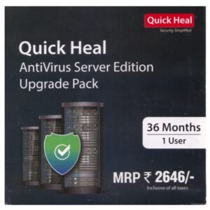 Renew Quick Heal Antivirus for server 1 User – 3 Year