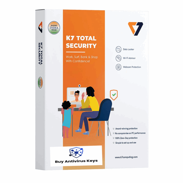 K7 Total Security 1 User - 3 Year