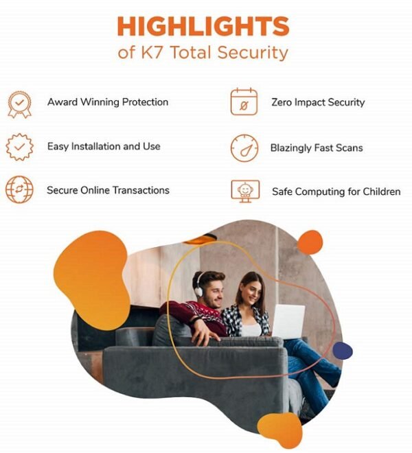 K7 Total Security 1 User - 1 Year - Instant Email Delivery of Key - Image 6