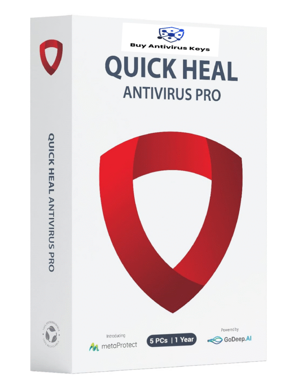 Quick Heal Antivirus Pro 5 User - 1 Year
