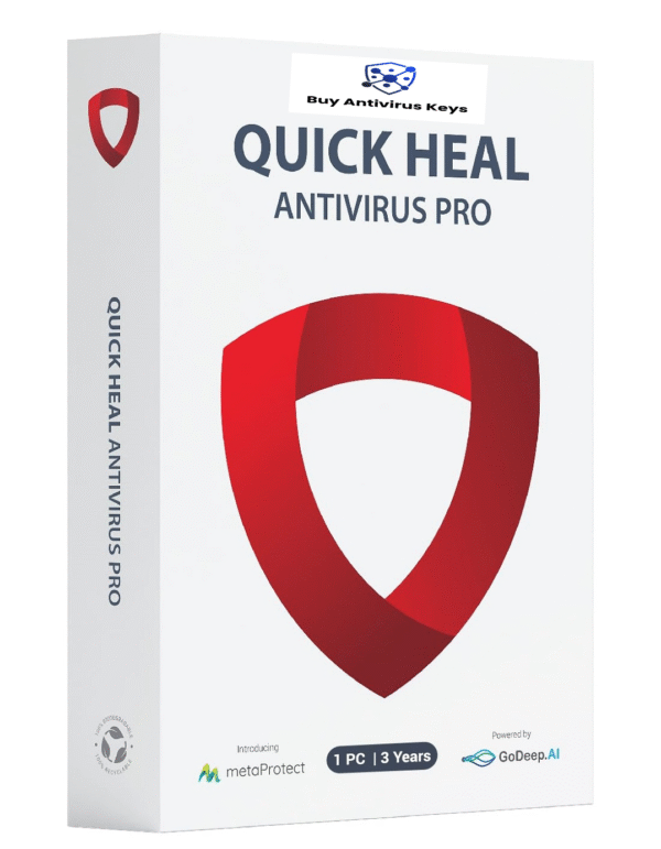 Quick Heal Antivirus Pro 1 User - 3 Years