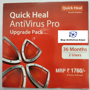 Renewal, Quick Heal, Antivirus Pro, 2 User, 3 Year