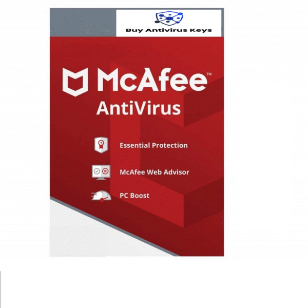 McAfee Antivirus 1 User - 3 Years