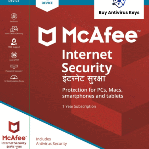 McAfee Internet Security 1 User - 1 Year