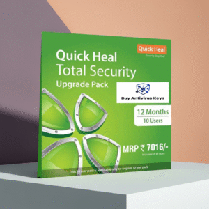 Renewal, Quick Heal Total Security, 10 User, 1 Year – Instant Email Delivery of Key